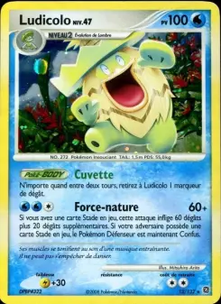 Ludicolo — carte 13 de l’extension Merveilles Secrètes