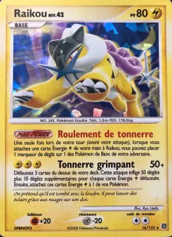 Raikou — carte 16 de l’extension Merveilles Secrètes