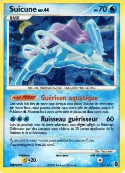 Suicune — carte 19 de l’extension Merveilles Secrètes