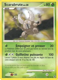 Scarabrute — carte 59 de l’extension Merveilles Secrètes