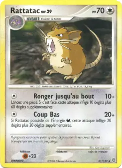 Rattatac — carte 61 de l’extension Merveilles Secrètes