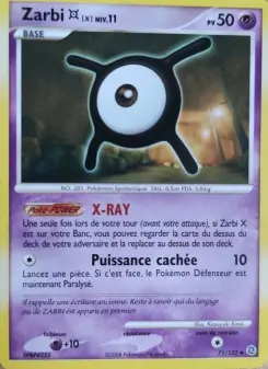 Zarbi X — carte 71 de l’extension Merveilles Secrètes