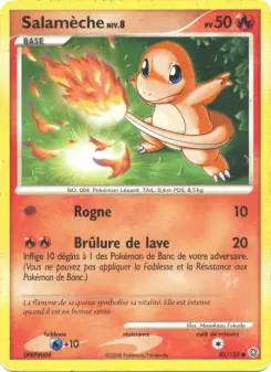 Salamèche — carte 82 de l’extension Merveilles Secrètes