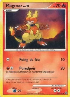 Magmar — carte 93 de l’extension Merveilles Secrètes