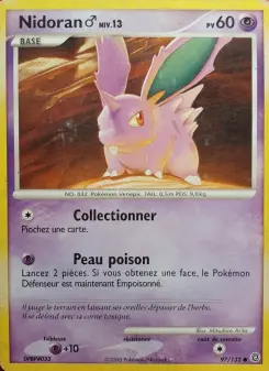 Nidoran♂ — carte 97 de l’extension Merveilles Secrètes