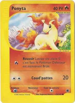 Ponyta — carte 126 de l’extension Expedition