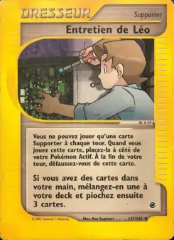 Entretien de Léo — carte 137 de l’extension Expedition