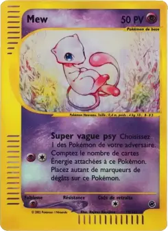 Mew — carte 19 de l’extension Expedition