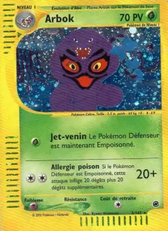 Arbok — carte 3 de l’extension Expedition