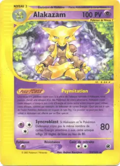 Alakazam — carte 33 de l’extension Expedition