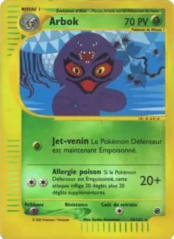 Arbok — carte 35 de l’extension Expedition