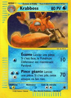 Krabboss — carte 50 de l’extension Expedition