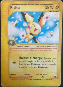 Pichu — carte 58 de l’extension Expedition