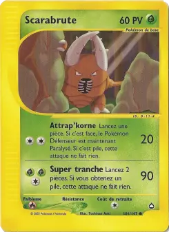 Scarabrute — carte 101 de l’extension Aquapolis