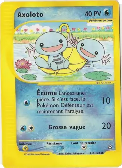 Axoloto — carte 117 de l’extension Aquapolis