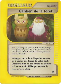 Gardien de la forêt — carte 123 de l’extension Aquapolis