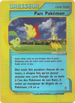 Parc Pokémon — carte 131 de l’extension Aquapolis