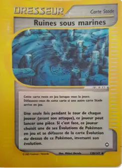 Ruines sous marines — carte 138 de l’extension Aquapolis