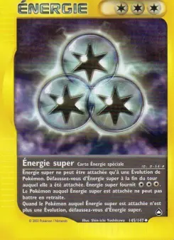 Énergie super — carte 145 de l’extension Aquapolis