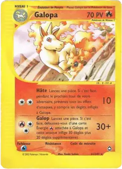 Galopa — carte 31 de l’extension Aquapolis