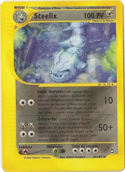 Steelix — carte 35 de l’extension Aquapolis