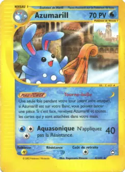 Azumarill — carte 4 de l’extension Aquapolis