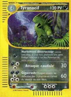 Tyranocif — carte 40 de l’extension Aquapolis