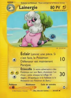Lainergie — carte 47 de l’extension Aquapolis