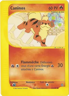 Caninos — carte 51 de l’extension Aquapolis