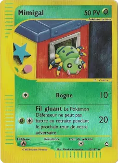 Mimigal — carte 62 de l’extension Aquapolis