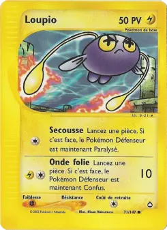 Loupio — carte 71 de l’extension Aquapolis