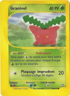 Granivol — carte 83 de l’extension Aquapolis
