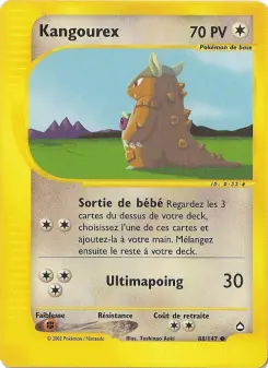 Kangourex — carte 88 de l’extension Aquapolis