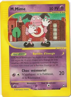 M.Mime — carte 95b de l’extension Aquapolis