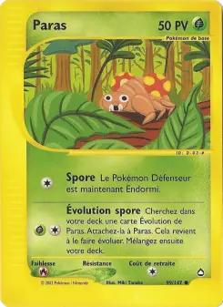 Paras — carte 99 de l’extension Aquapolis
