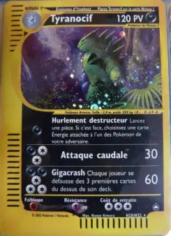 Tyranocif — carte H28 de l’extension Aquapolis