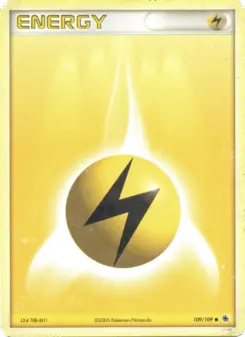 Énergie Électrique — carte 109 de l’extension EX Rubis & Saphir