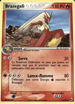 Brasegali — carte 15 de l’extension EX Rubis & Saphir