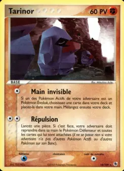 Tarinor — carte 18 de l’extension EX Rubis & Saphir