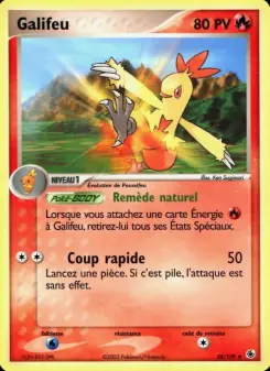 Galifeu — carte 28 de l’extension EX Rubis & Saphir