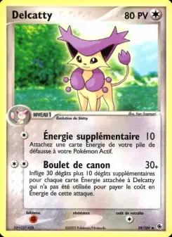 Delcatty — carte 29 de l’extension EX Rubis & Saphir