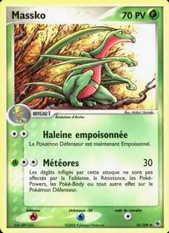 Massko — carte 31 de l’extension EX Rubis & Saphir