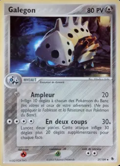 Galegon — carte 37 de l’extension EX Rubis & Saphir