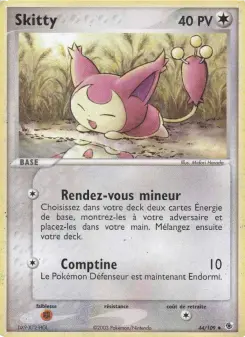 Skitty — carte 44 de l’extension EX Rubis & Saphir