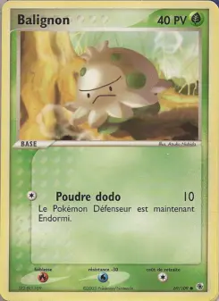 Balignon — carte 69 de l’extension EX Rubis & Saphir
