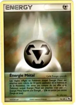 Énergie Métal — carte 94 de l’extension EX Rubis & Saphir