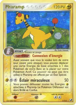 Pharamp — carte 1 de l’extension EX Forces Cachées