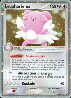 Leuphorie ex — carte 101 de l’extension EX Forces Cachées