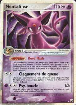 Mentali ex — carte 102 de l’extension EX Forces Cachées