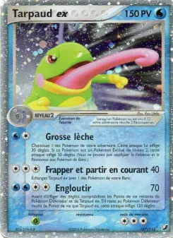 Tarpaud ex — carte 107 de l’extension EX Forces Cachées